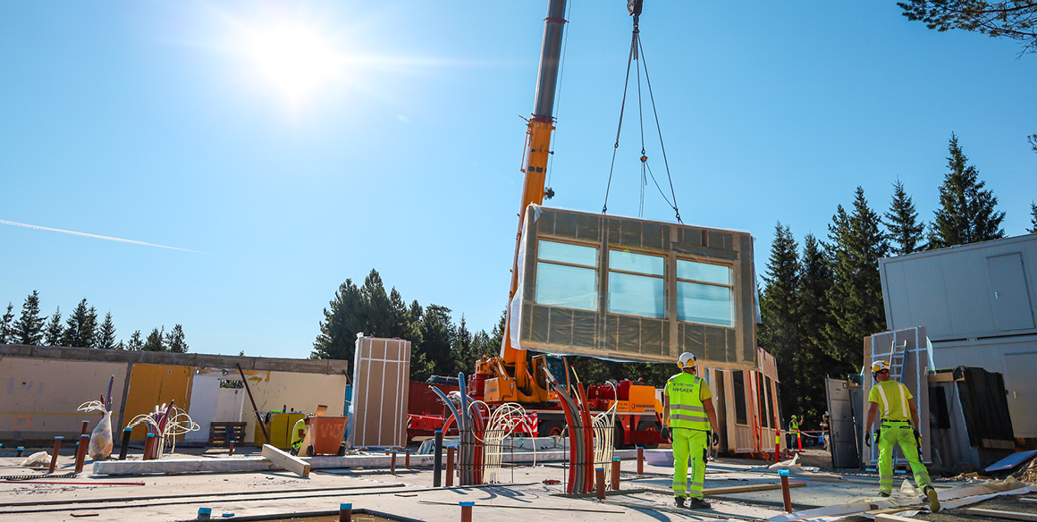 Prefabrikkert samarbeid i rekordfart