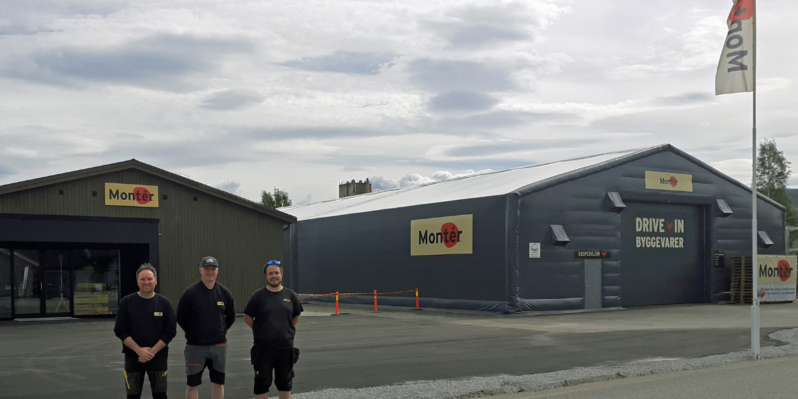 Montér åpnet nytt byggevarehus i Namdalen: Betydelig potensial