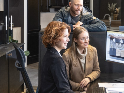 Book et kundemøte med en kjøkkenspesialist