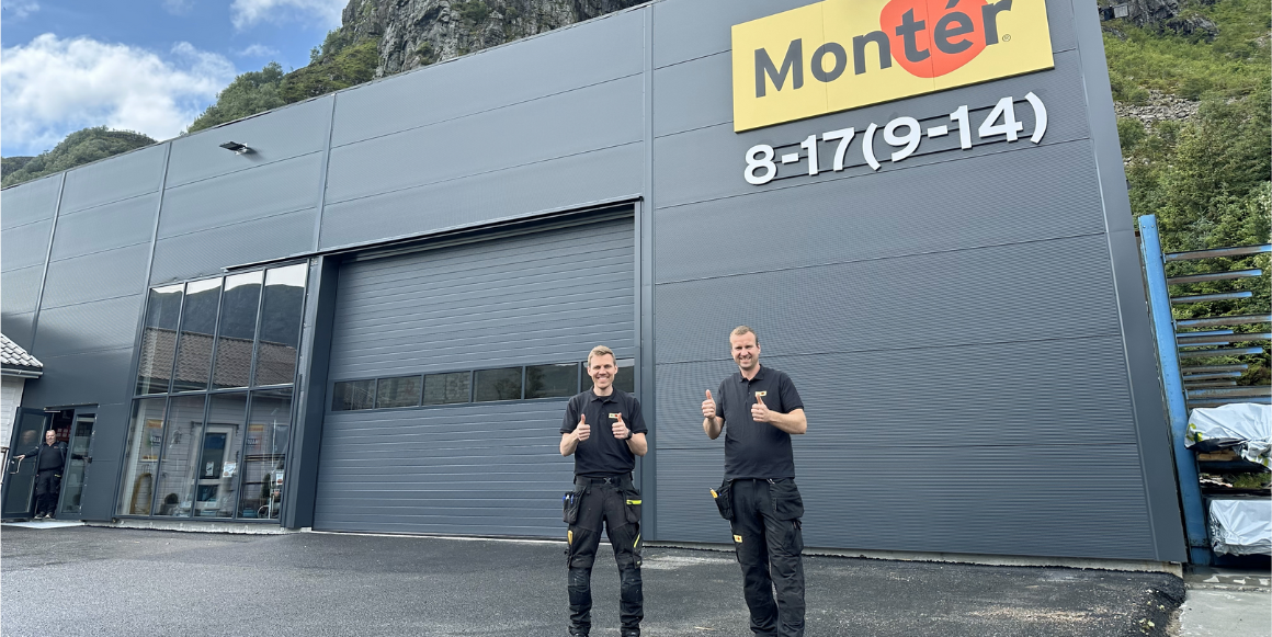 Montér åpner ny byggevarebutikk i Måløy